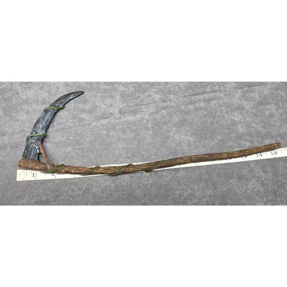 DWK Gothic Grim Reaper Holding Tealight Candle Lantern Statue Removable Scythe - Picture 11 of 14